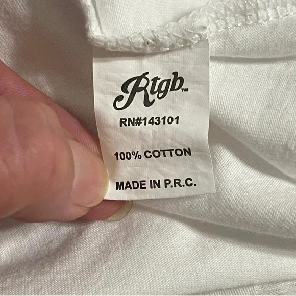 RTGB Ambitious Behavior Men's Block A "Don't Be Scared" Short Sleeve Shirt Sz LG - Picture 10 of 10